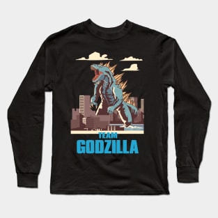 Godzilla vs Kong - Official Team Godzilla Long Sleeve T-Shirt